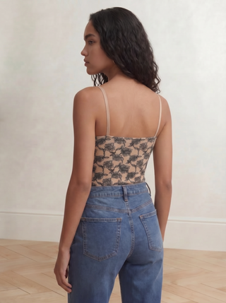 STRAPPY TANK | Floral Lace